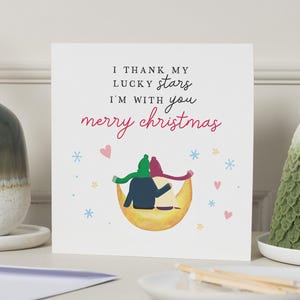Weihnachtskarte Freund, Weihnachtskarte für Freund, Weihnachtskarte Mann, für Partner, Weihnachtskarte Freundin, Weihnachtskarte Frau