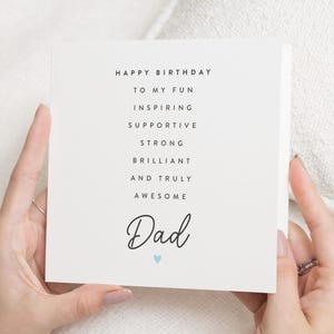 Papa Geburtstagskarte, alles Gute zum Geburtstag Papa Karte, Geburtstagskarte für Papa, Papa Geburtstagskarte von Tochter, von Sohn, Papa Geburtstagsgeschenk, für ihn