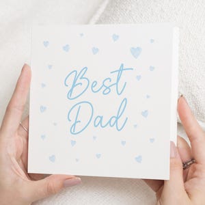 Meilleure carte pour papa, carte de fête des pères, carte d'anniversaire pour papa, carte pour lui, carte d'anniversaire pour papa, carte pour père, jolie carte pour papa