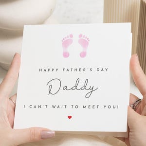Fathers Day Card from the Bump, Fathers Day Card for Daddy, Fathers Day Card for Dad, Cute Fathers Day Card, New Dad Card