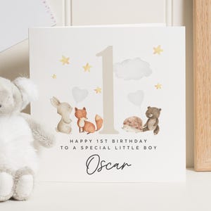Carte 1er anniversaire garçon, carte 1er anniversaire pour garçons, carte 1er anniversaire personnalisée, carte 1er anniversaire garçon, cadeau 1er anniversaire garçon