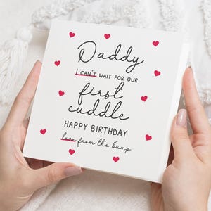 Carte d'anniversaire pour papa, carte d'anniversaire pour papa, carte de premier anniversaire pour papa, jolie carte d'anniversaire pour lui