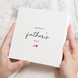 Fathers Day Card, Fathers Day Card from Daughter, Fathers Day Card from Son, Simple Fathers Day Card, Card for Dad