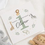 First Birthday Boy Cards