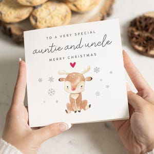 Tante und Onkel Weihnachtskarte, Geschenke Tante und Onkel, Tante und Onkel Weihnachtskarte, Weihnachtskarte Tante, frohe Weihnachten Onkel, Weihnachten