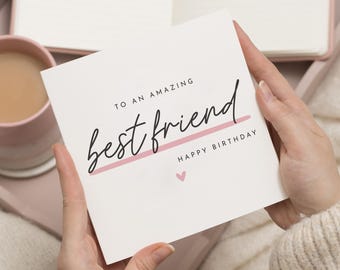 Best Friend Birthday Card, Best Bestie Ever Birthday Card, Bestie Birthday Card, Birthday Gift For Best Friend, Happy Birthday Bestie