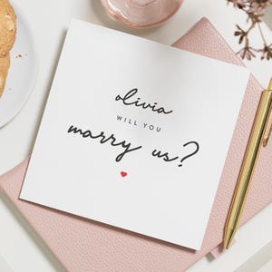 Heiraten Sie uns Karte, offizianter Vorschlag, wollen Sie unser Offiziant sein, Zelebranter Vorschlag, werden Sie unsere Hochzeit leiten, Offiziant Geschenk