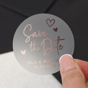 Save the Date Karte, Hochzeit Save the Date, Moderne Folie Save the Date, Hochzeitsankündigung, Rosegold Save the Date