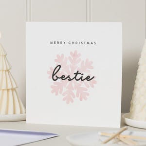 Bester Freund Weihnachtskarte, Freund Weihnachtskarte, Bestie Weihnachtskarte, Weihnachtskarte Bester Freund, BFF Weihnachtskarte, Weihnachtskarte Freund