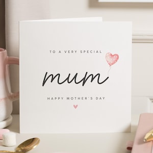 Moederdagkaart, Moederdagcadeaus voor moeder, gelukkige Moederdag, speciale moederkaart voor Moederdag, moedercadeau voor haar, geweldige moedercadeaus