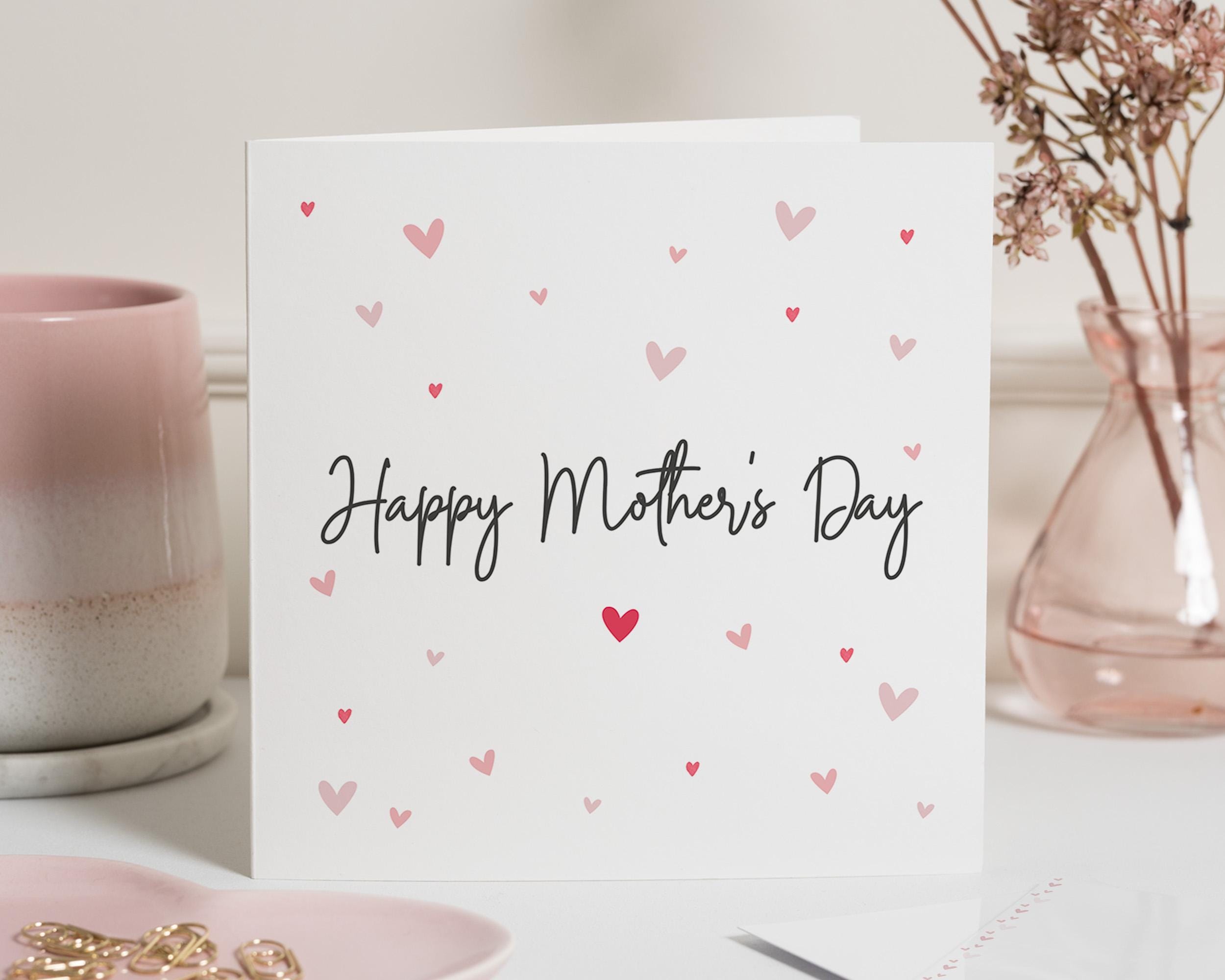 Mother's Day Card, Happy Mothers Day Card, Card for Mothers Day, Mum ...