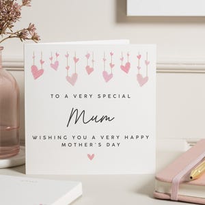 Spezielle Mama alles Gute zum Muttertag, Muttertagskarte, Geschenke für Mama, Mama Karte zum Muttertag, Muttertag Mama Geschenk für sie, süße Mama Karte