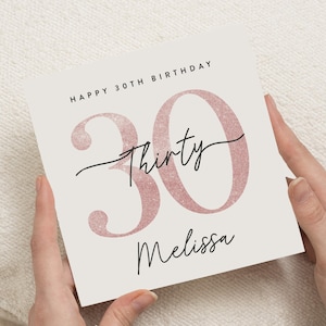 Carte 30e anniversaire pour elle, joyeux 30e anniversaire carte ami, Thiry and Fabulous 30e anniversaire carte, 30e anniversaire carte Bestie, meilleur ami