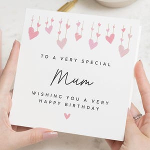 Carte d'anniversaire maman, carte d'anniversaire pour maman, cadeau d'anniversaire pour maman, cadeau d'anniversaire pour maman, carte d'anniversaire pour maman, cadeau d'anniversaire pour maman pour elle, mère, maman