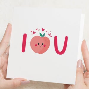 Ti amo biglietto, biglietto di San Valentino carino per fidanzato, biglietto di San Valentino per lui, regali di San Valentino per lei, regali per fidanzato, biglietto di San Valentino