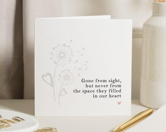 Sympathy Card, Thinking Of You Card, Bereavement Card, Sorry For Your Loss Card, Sympathy Cards For Friend, Condolences Card