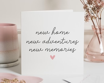 New Home Card, Housewarming Gift, Personalised New Home Gift, First Home Card, Gift For Home, Personalised New House Gift For Friends
