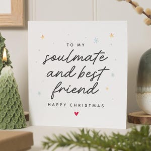 Weihnachtskarte Freund, Partner Weihnachtskarte, Weihnachtskarte für Freund, Weihnachtskarte Mann, Weihnachtskarte für Freundin, Frau