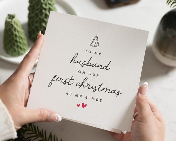 First Married Christmas Mr. And Mrs. Full Photo Holiday Card | Zazzle - View #11