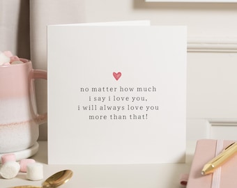 I Love You Anniversary Card, Anniversary Card For Him, Anniversary Cards, Anniversary Gift For Husband, Boyfriend Anniversary, For Her