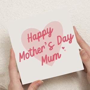 Alles Gute zum Muttertag Mama, Muttertagskarte, Geschenke zum Muttertag für Mama, Mama Karte zum Muttertag, Mama Geschenk für Sie, spezielles Mama Geschenk