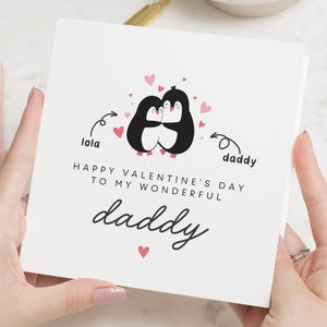 Valentijnscadeau, papa valentijnskaart, papa valentijnscadeau, valentijnskaart voor papa, papa valentijnskaart, voor nieuwe vader, 1e valentijnskaart