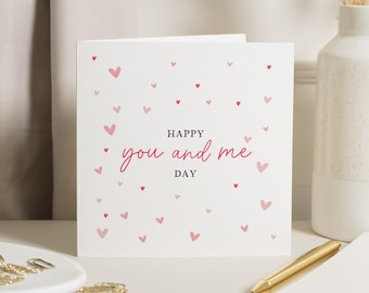 Carte de joyeux vous et moi, carte d'anniversaire pour lui, cartes d'anniversaire, cadeau d'anniversaire pour lui, anniversaire de petit ami, anniversaire de mariage