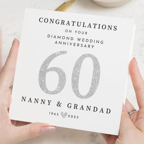 60th Wedding Anniversary Gifts - 60+ Gift Ideas for 2025