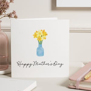 Tarjeta de flores para el día de la madre, tarjeta del día de la madre feliz, tarjeta para el día de la madre, tarjetas del día de la madre para mamá, tarjeta del día de la madre para abuela, Nan