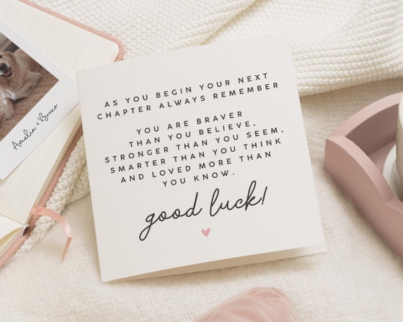 Good Luck Confetti Card #174 – Meshwork Press
