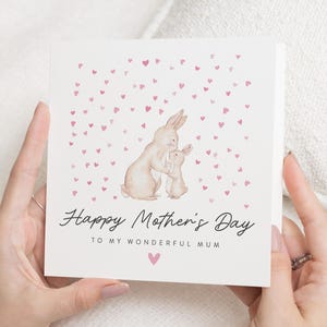 Tarjeta del día de la madre, regalos para mamá, regalos del día de la madre para mamá, feliz día de la madre, tarjeta para mamá para el día de la madre, regalo de mamá para ella, mamá maravillosa