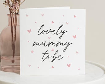 Carte de grossesse avec une amie, carte pour nouvelle maman, future maman adorable, cadeau baby shower, carte de félicitations grossesse, carte de positivité pour nouvelle maman