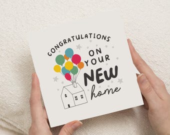 Biglietto di auguri per la tua nuova casa, biglietto personalizzato per la nuova casa, regalo di inaugurazione della casa, biglietto di auguri per la nuova casa, regalo per la nuova casa, biglietto di auguri per il trasloco