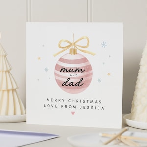Weihnachtskarte für Mama und Papa, Weihnachtskarte für Mama und Papa, Weihnachtskarte für Eltern, Mama und Papa, Weihnachtskarte für Eltern, Weihnachtskarte mit Gedicht