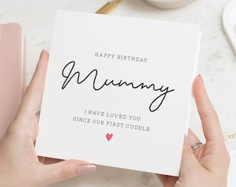 Mummy Birthday Card, Happy Birthday Mummy Card, Birthday Card For Mummy, Mum Birthday Card, Birthday Card Mummy, Mom Birthday Gift For Her