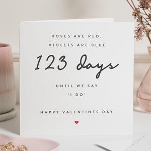 Carte de Saint-Valentin fiancé, carte de Saint-Valentin pour fiancé, carte de Saint-Valentin pour lui, carte de Saint-Valentin fiancé, futur mari carte de Saint-Valentin