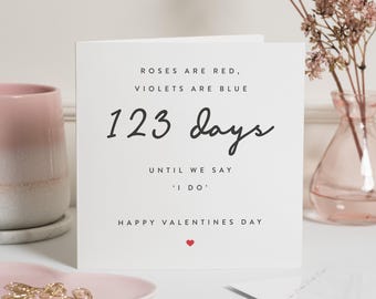 Fiance Valentines Card, Valentines Card For Fiance, Valentine's Card For Him, Valentines Day Card Fiancé, Husband To Be Valentines Card