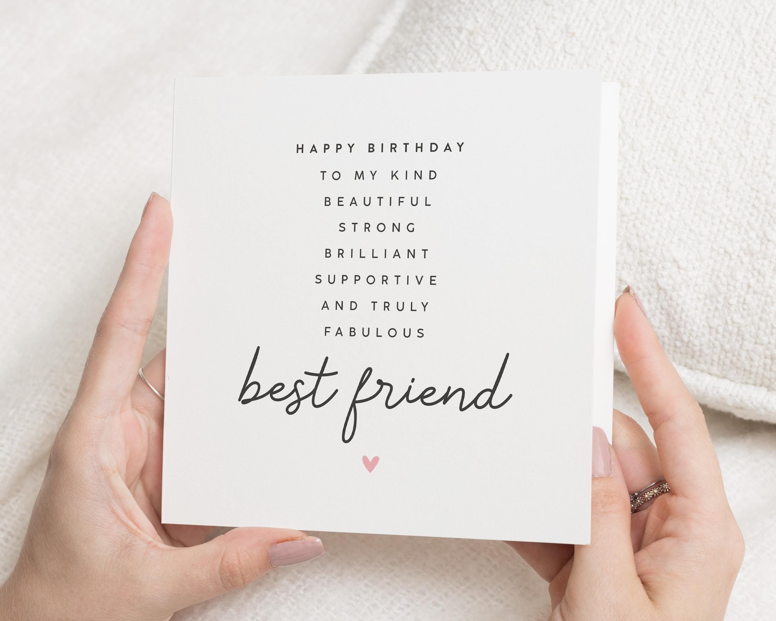 Carta di definizione del migliore amico, carta del migliore amico per ogni occasione, apprezzamento del migliore amico, carta bestie, carta bff, carta di compleanno del migliore amico - Italia