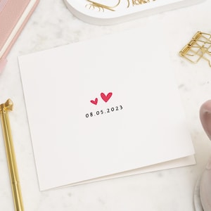 Biglietto di anniversario personalizzato per marito, biglietto di anniversario del fidanzato, data speciale, biglietto di anniversario della moglie, biglietto di anniversario della fidanzata
