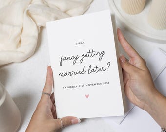 Wedding Card, Personalised Wedding Card, Funny Wedding Card, Wedding Day Card, Card for Bride, Card for Groom, Custom Wedding Card