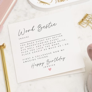 Arbeit Bestie Geburtstagskarte, Bestie Geburtstagskarte, Arbeit Bester Freund Gedicht Geburtstagskarte, Geburtstagskarte Bester Freund, Geburtstagskarte Bester Freund