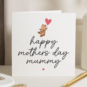 Felice Festa della Mamma Mamma, Da Bambino, Regalo per la Festa della Mamma per la Mamma, Biglietti per la Festa della Mamma per la Mamma, Biglietto carino per la Festa della Mamma dai bambini, Biglietto per la Festa della Mamma