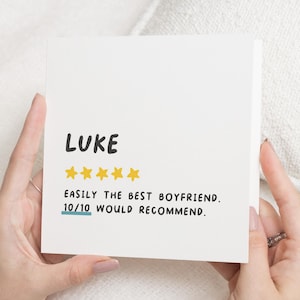 Boyfriend Birthday Card, Birthday Card Boyfriend, Birthday Card For Boyfriend, Birthday Card For Him, Boyfriend Birthday Gift