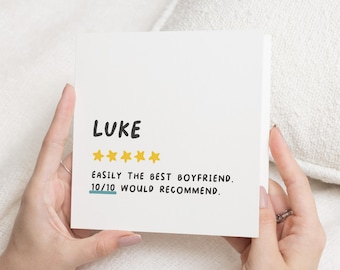 Boyfriend Birthday Card, Birthday Card Boyfriend, Birthday Card For Boyfriend, Birthday Card For Him, Boyfriend Birthday Gift