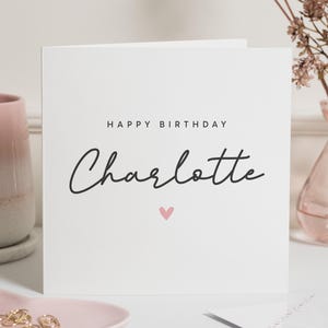Cartões de aniversário para mulheres, cartão de aniversário para amigas, cartão de feliz aniversário para ela, cartão de aniversário simples, cartão para meninas, cartões de aniversário para mulheres