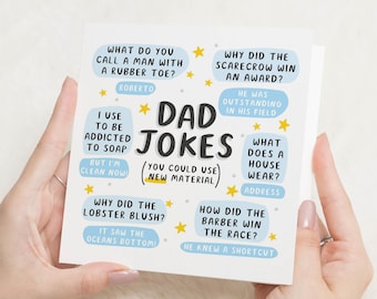 Papa Witze Karte, lustige Vatertagskarte, Geburtstagskarte für Papa, Papa Geburtstagskarte, Vatertagskarte, Papa Scherzkarte, Karte für Ihn