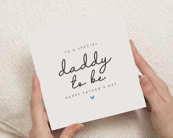 Carte de fête des pères pour futur papa, carte de fête des pères pour futur papa, carte de fête des pères de bosse, carte pour nouveau papa, fête des pères personnalisée
