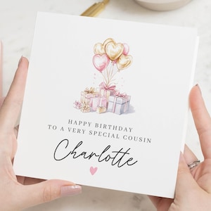 Cartão de aniversário para primo, cartão de aniversário para primo, cartão de feliz aniversário para primo, presente de aniversário para primo, melhor cartão de primo, cartão de aniversário para primo