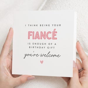 Cartão de aniversário para noiva, cartão de aniversário para futura esposa, cartão de aniversário engraçado para noiva, presente de aniversário para futura esposa, aniversário personalizado para noiva