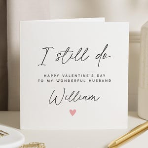 Ehemann-Valentinstagskarte, Valentinstagskarte für Mann, Valentinstagsgeschenk für ihn, Valentinstagskarte Mann, Ehemann-Valentinstagskarten für ihn